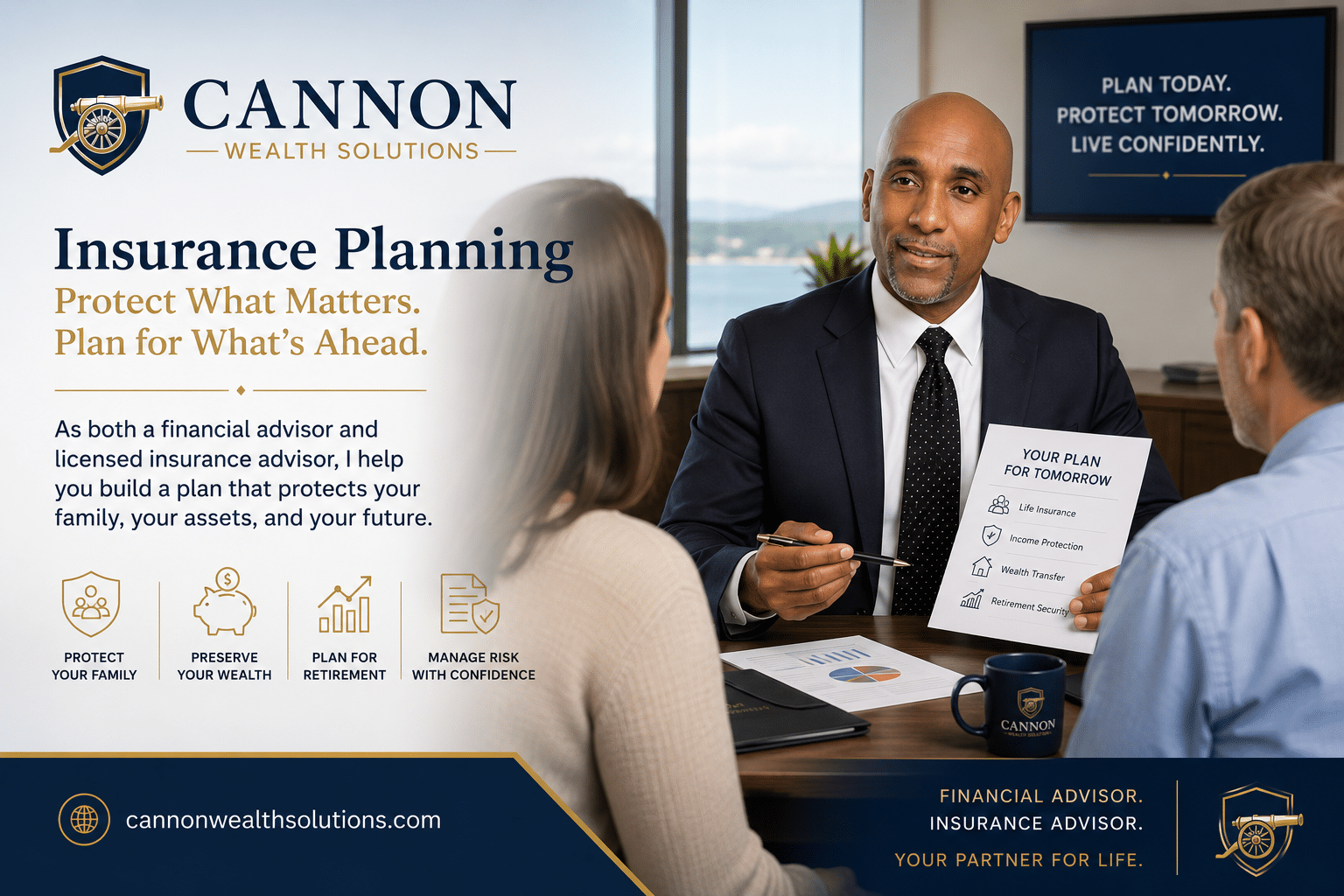 Insurance planning for retirement and family protection