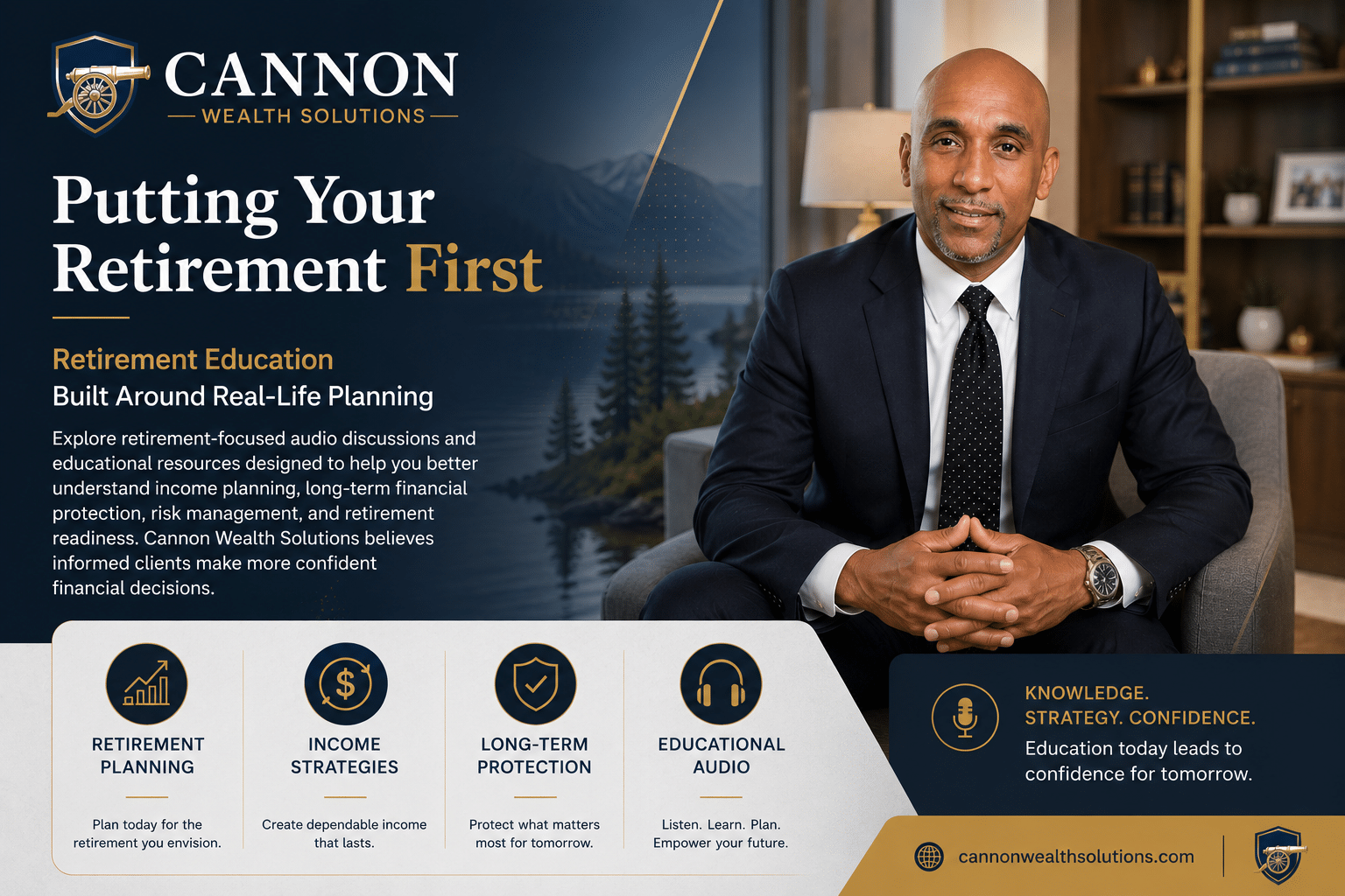Putting Your Retirement First retirement education showcase