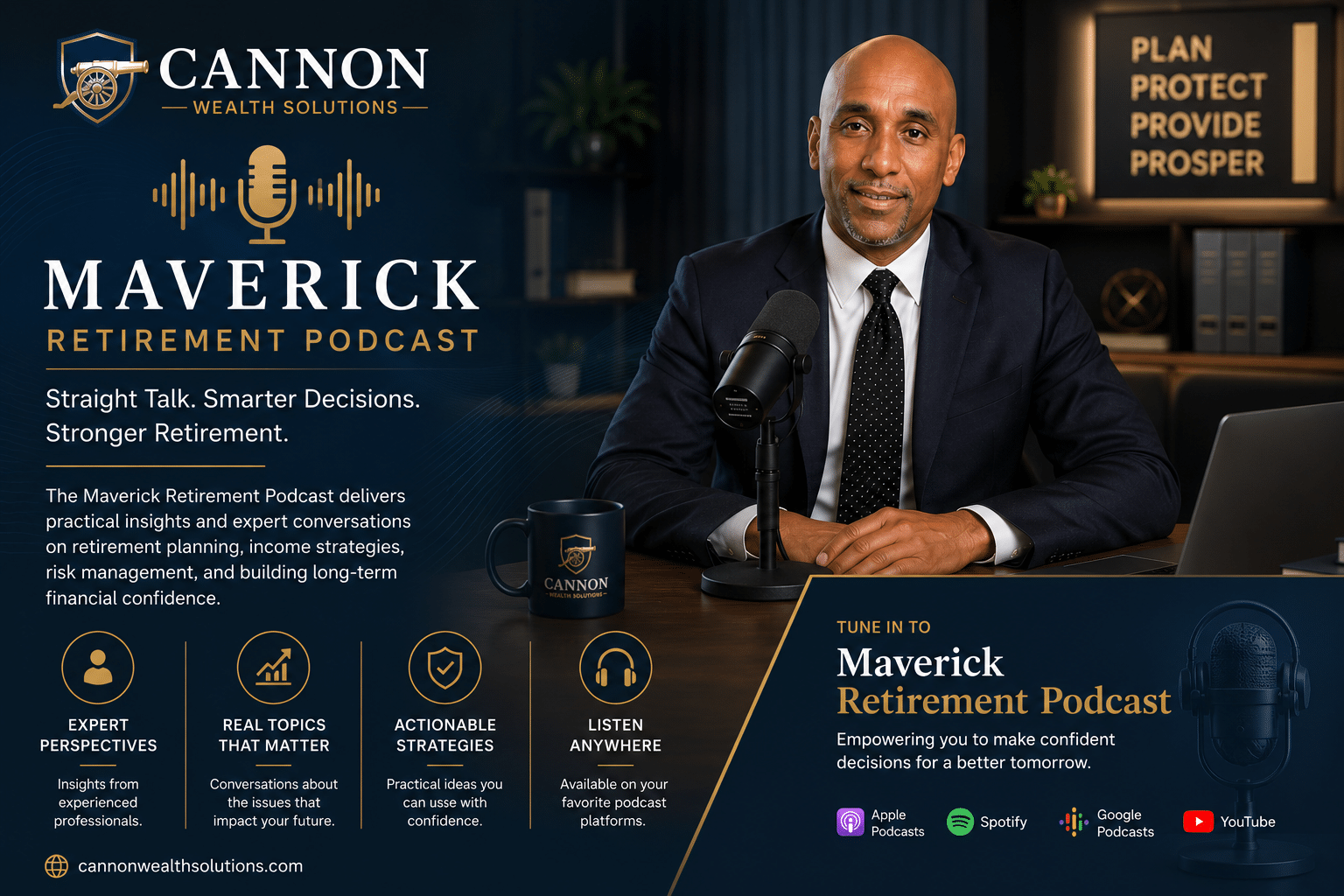 Maverick Podcast retirement education showcase