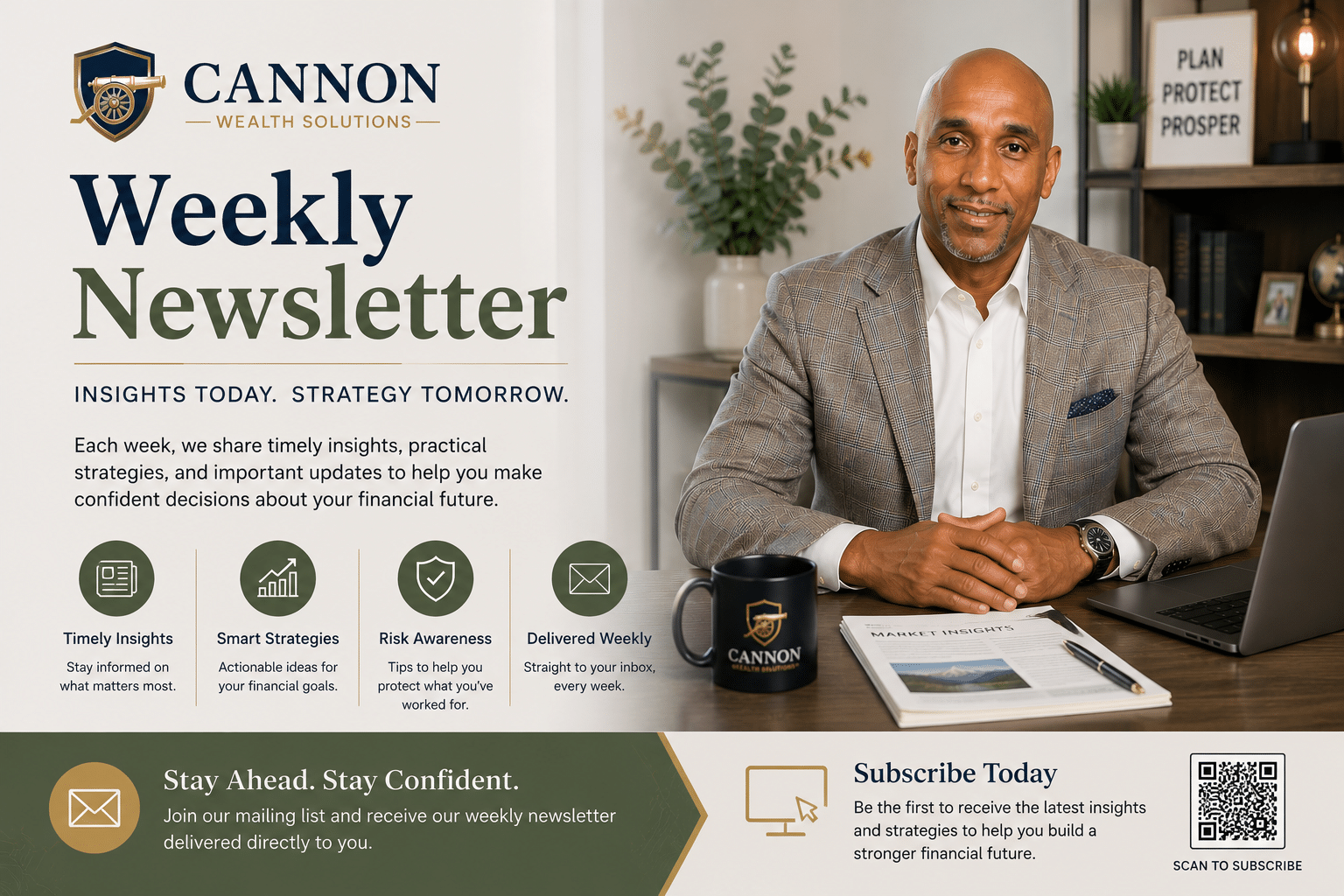 Weekly Newsletter retirement planning showcase
